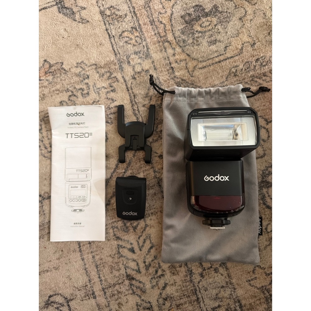 Godox TT520II Thinklite Camera Flash with Wireless Remote Transmitter Kit